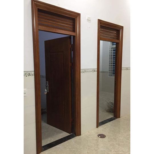 Cửa đi 1 cánh thép vân gỗ nhập khẩu Đắk Nông